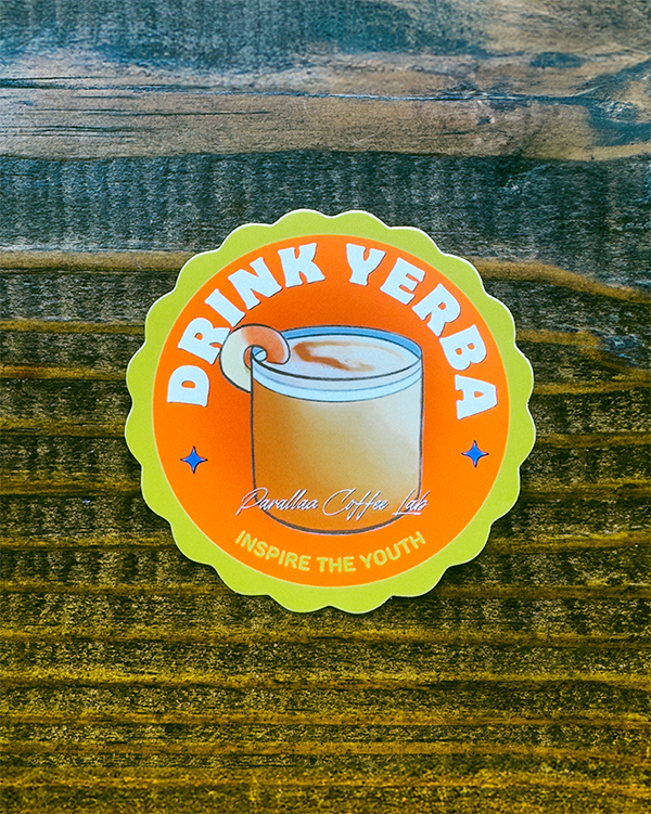 Drink Yerba - 3inch Vinyl Sticker