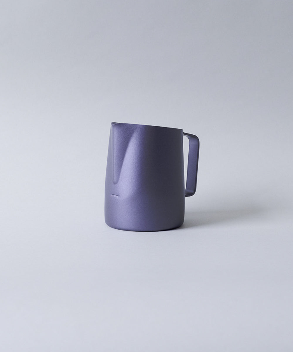 17oz Latte Art Pitcher with Narrow Spout "Nebula" in Metallic Purple